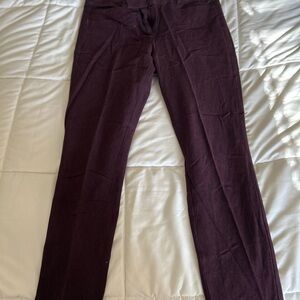 LOFT Rich Plum Trousers